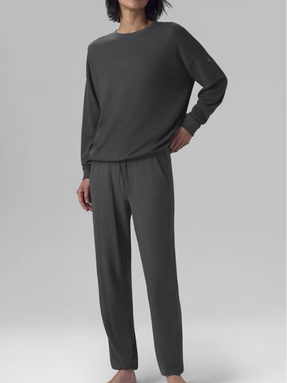 ALO SOHO SET IN ANTHRACITE XS